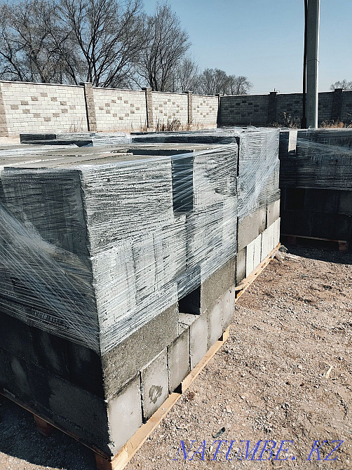 Пенаблок. Полистирол бетон блоктары. Өлшемдері 500 * 200 * 300  - изображение 3