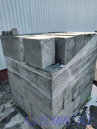 Polystyrene concrete. Heatblock. Penablock. Styrofoam blocks  - photo 1