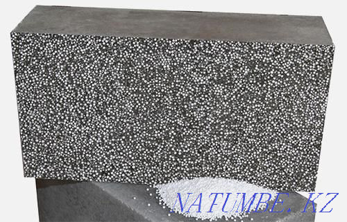 Polystyrene concrete / Foam block / Heat blocks / 500/200/300  - photo 3