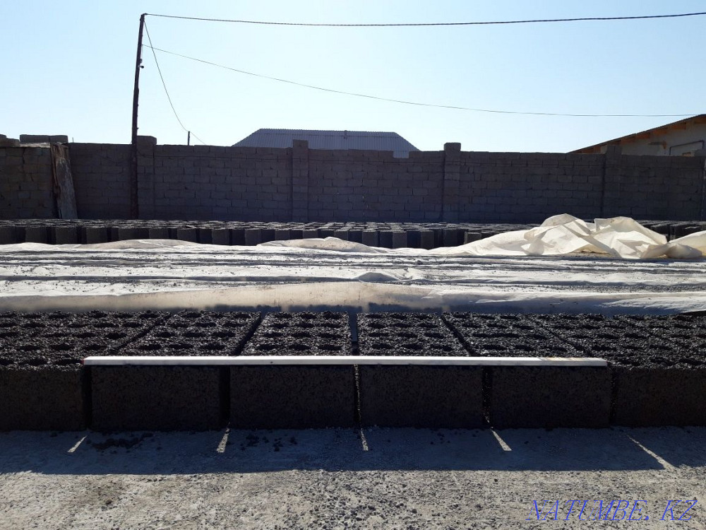 Шлакоблок ровный мкр Асар2, достык. Дача кайнар Шымкент - изображение 4