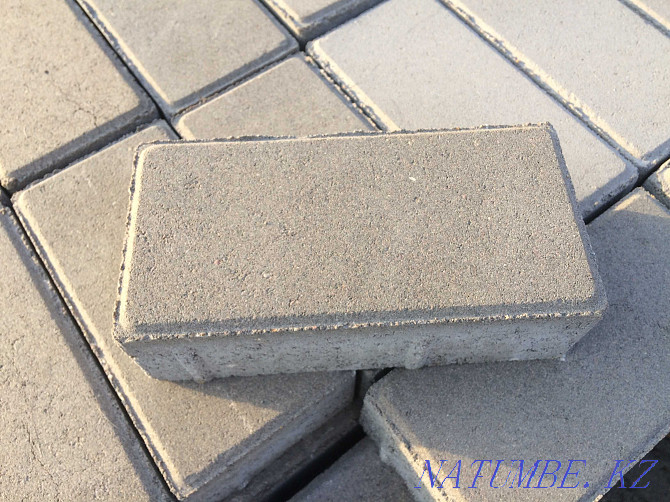 Paving stones " brick " . Paving slabs. Border (Curb). Shymkent - photo 1