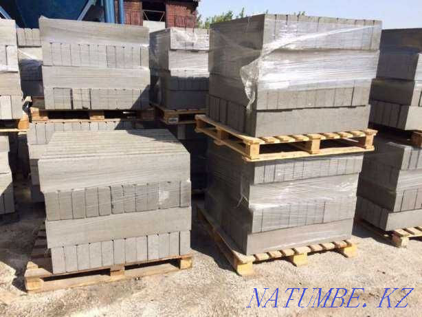 Брусчатка " кирпич " . Тротуарная плитка . Бордюр ( Поребрик ). Шымкент - изображение 7