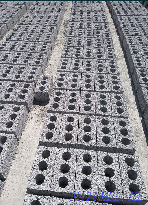 Шлакоблок строительный, универсальный Шымкент - изображение 2