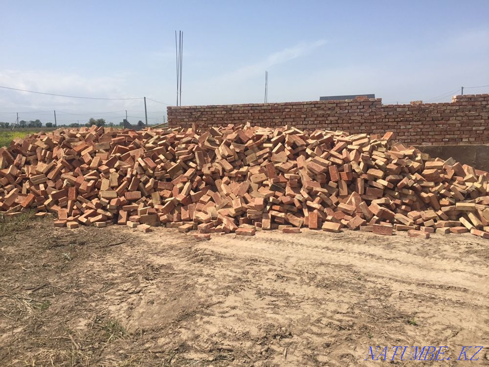 Red burnt brick mm 100 Каменка - photo 1