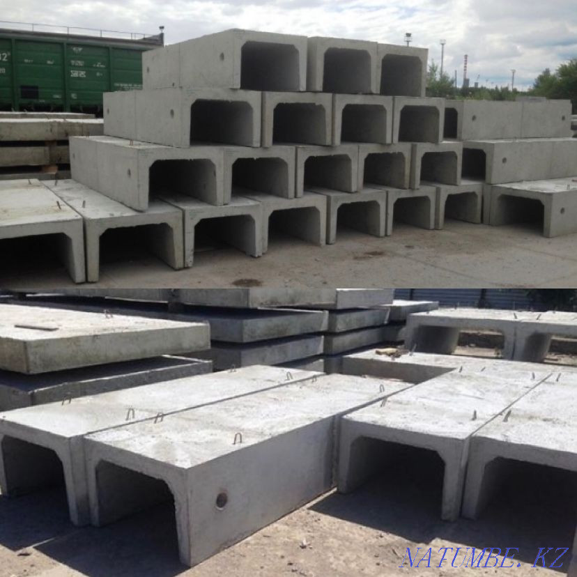 Foundation blocks, canals, reinforced concrete rings Almaty - photo 3