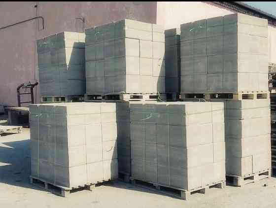 Качественные газоблоки НЕавтоклавного твердения размер 60х30х15 см. Almaty