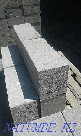 High-quality non-autoclaved gas blocks, size 60x30x15 cm. Almaty - photo 4