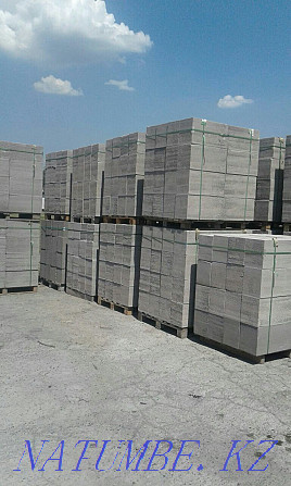 High-quality non-autoclaved gas blocks, size 60x30x15 cm. Almaty - photo 6