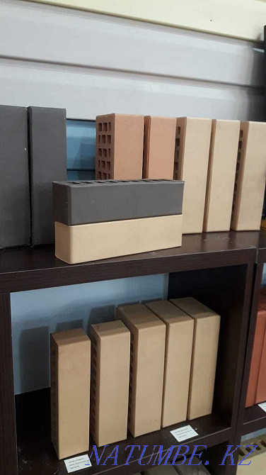 Facing brick in Assortment. In different colors! Almaty - photo 3
