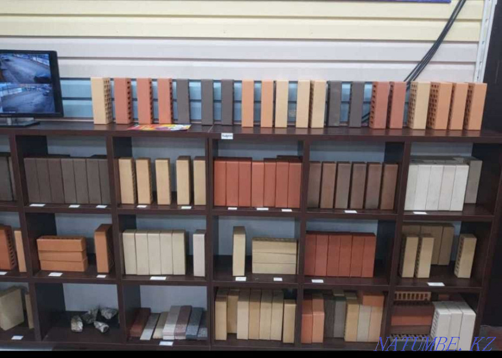 Facing brick in Assortment. In different colors! Almaty - photo 1