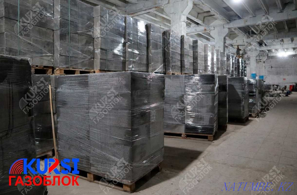 Газоблок KURSI ШЫМКЕНТ аналог кирпич, шлакоблок, пеноблок, #3 Шымкент - изображение 6