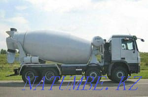 Бетон Алматы, область. Миксер раствор М100 М200М300 М400 Алгабас - изображение 5