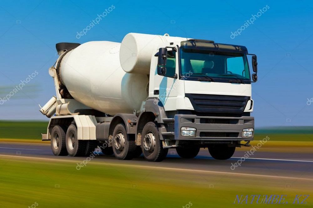 Бетон всех марок Алматы и область раствор Миксер Отеген батыра - изображение 1