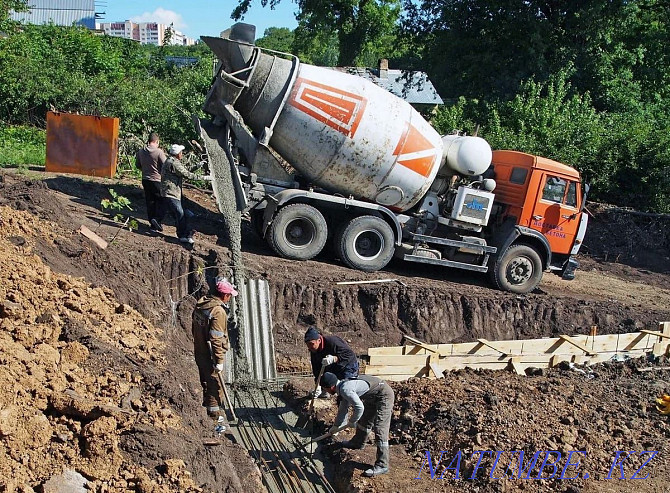Concrete Mixer Foundation from the factory call 24/7 M100 M 400  - photo 1