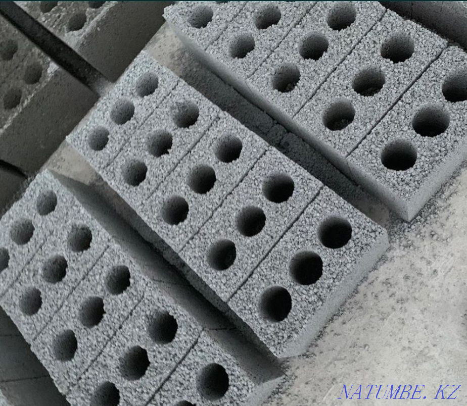 Шлакаблок, шлакоблок, всего 85 тенге Адрес мкр Курсай Шымкент - изображение 4