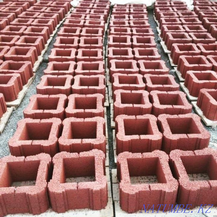 Шлакоблок все виды Заборный стенный дипломат Шымкент - изображение 6