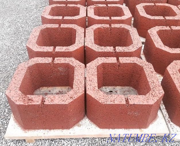 Шлакоблок все виды Заборный стенный дипломат Шымкент - изображение 4