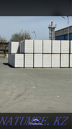 Gas block Heat block autoclave Gas block Foam block Brick Aerated concrete Отеген батыра - photo 5