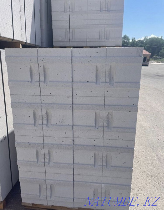 Газоблок Теплоблок автоклавный Газаблок Пеноблок Кирпич Газобетон Отеген батыра - изображение 7
