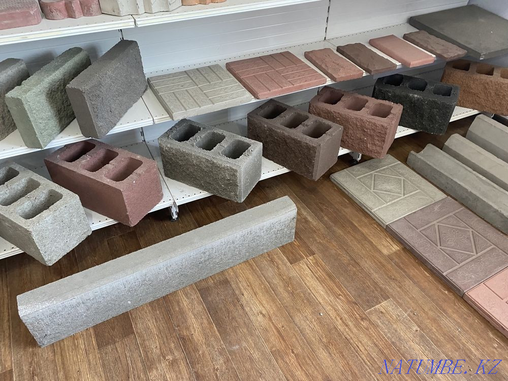 Пескоблок, рваный пескоблок, накрывочные элементы от производителя Астана - изображение 3