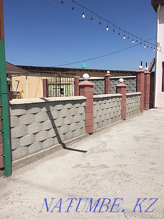 cinder block fence Shymkent - photo 3