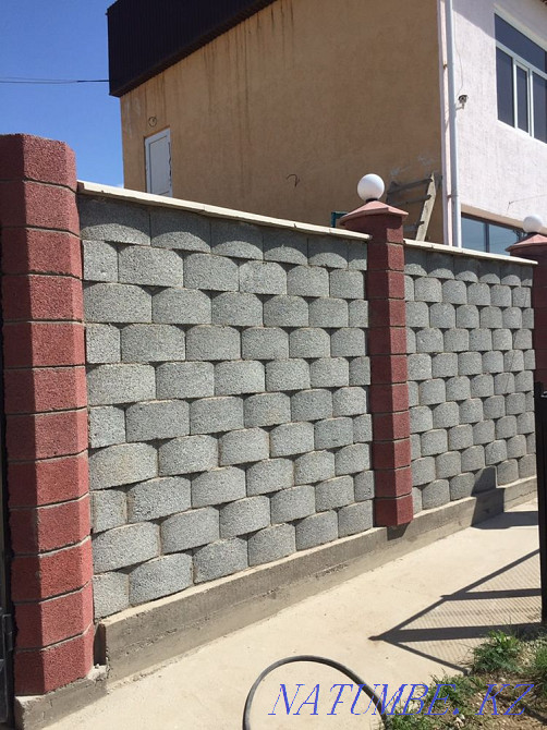 cinder block fence Shymkent - photo 4