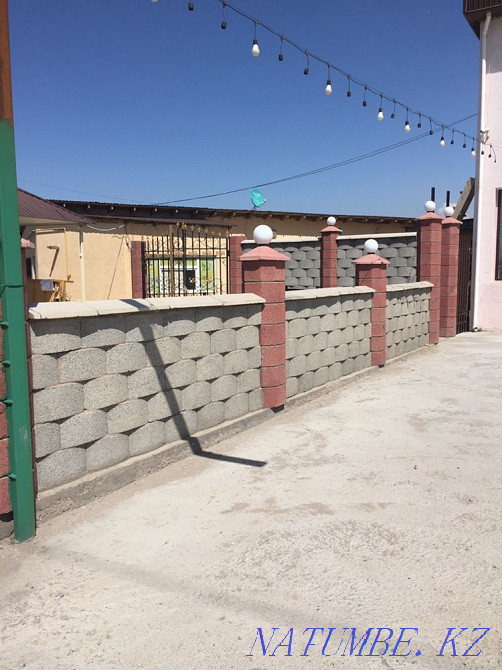 cinder block fence Shymkent - photo 3