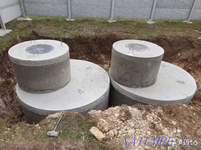 concrete rings, wall rings, sewerage and other concrete products Atyrau - photo 2