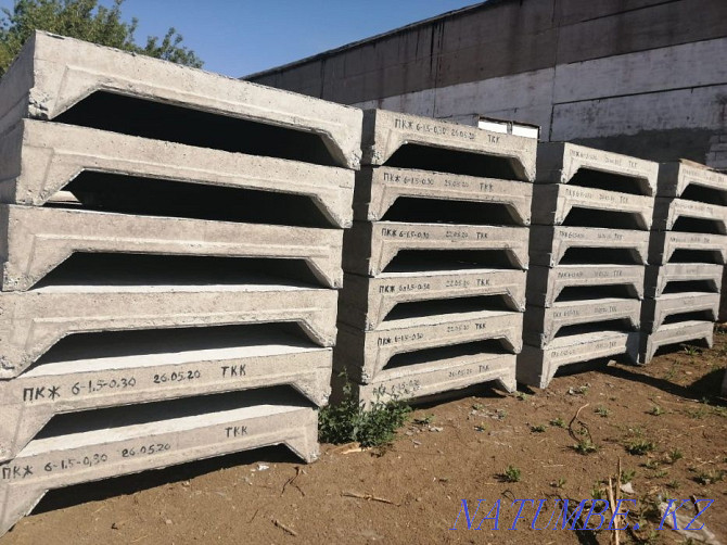 Large-panel slab, reinforced concrete PKZH-6 5970*1490*300 Pavlodar - photo 1