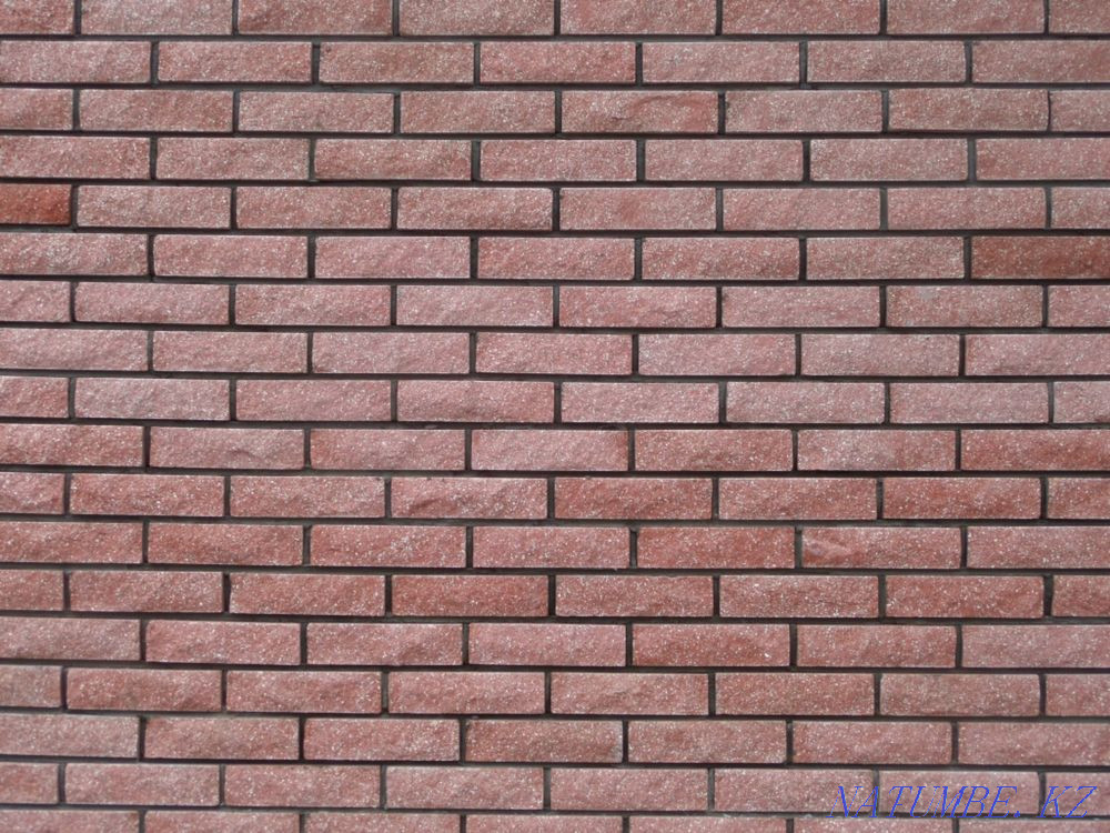 Облицовочный кирпич фактурный на цоколь,забор с доставкой в Караганде Караганда - изображение 2