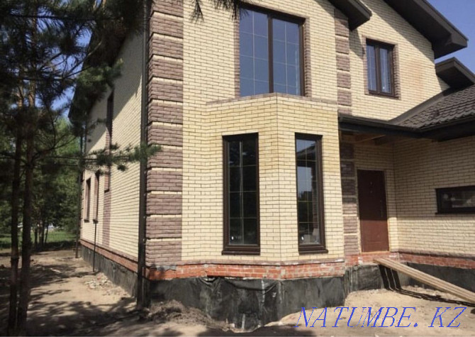 Facing brick on the house, fence, mazar in Karaganda with delivery Karagandy - photo 5