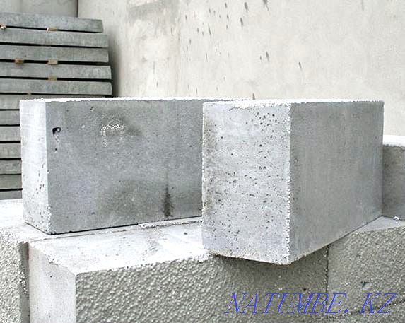 Gas block Foam block Polystyrene concrete Heat block  - photo 1