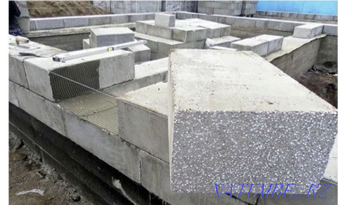 Gas block Foam block Polystyrene concrete Heat block  - photo 4
