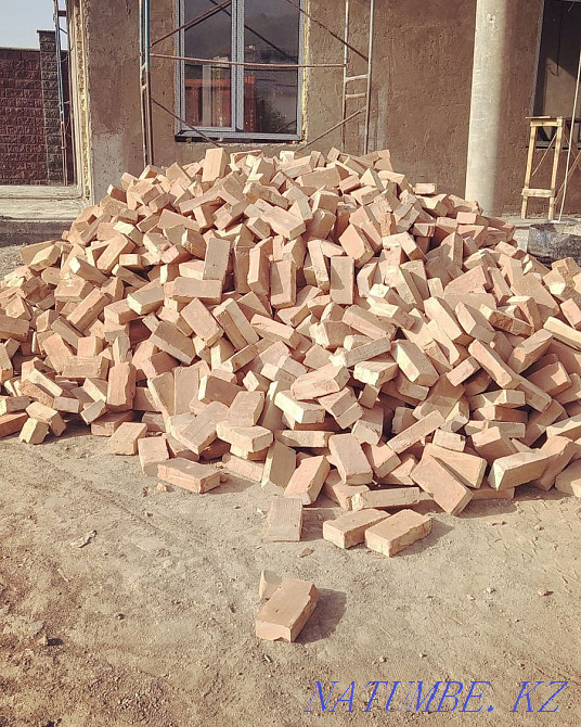 Кирпич с завода Алматы Красный жжёный М100 без соли Алматы - изображение 3