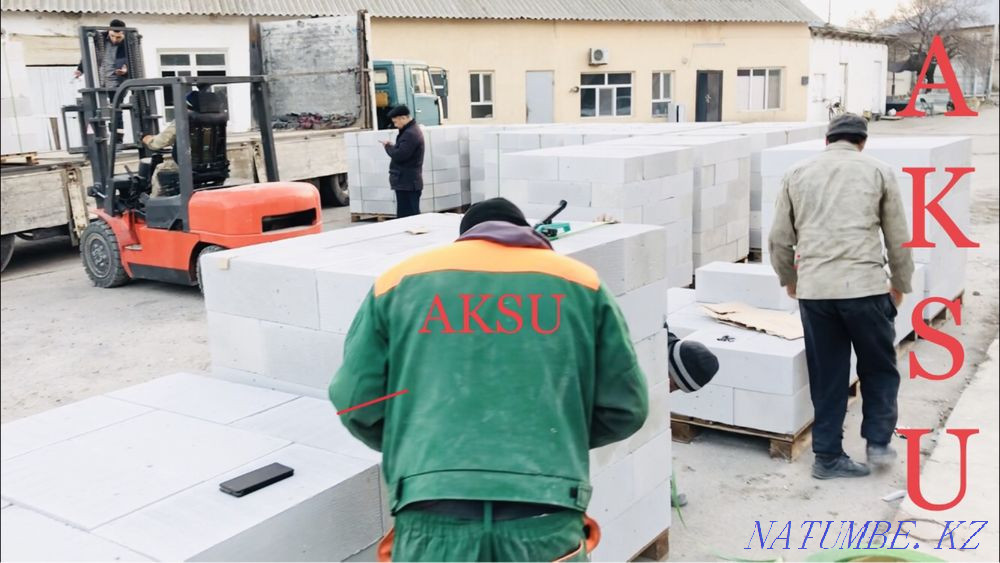 Газоблоки теплоблоки пеноблоки Тараз - изображение 5