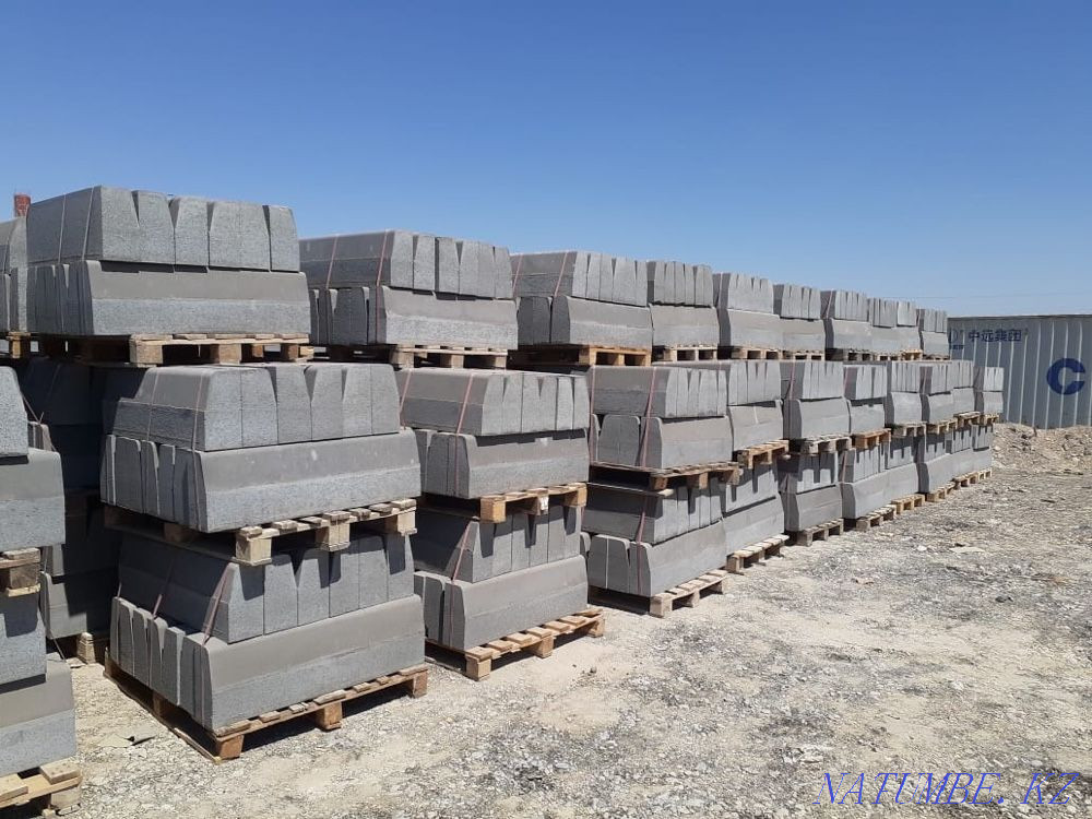 Брусчатка , поребрик, тротуарная плитка Шымкент - изображение 3