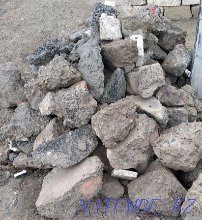 Продам бетонные отходы для фундамента. Атырау - изображение 1