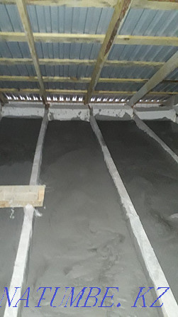 Roof insulation with foam concrete or foam gypsum  - photo 2