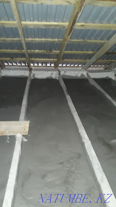 Roof insulation with foam concrete or foam gypsum  - photo 2