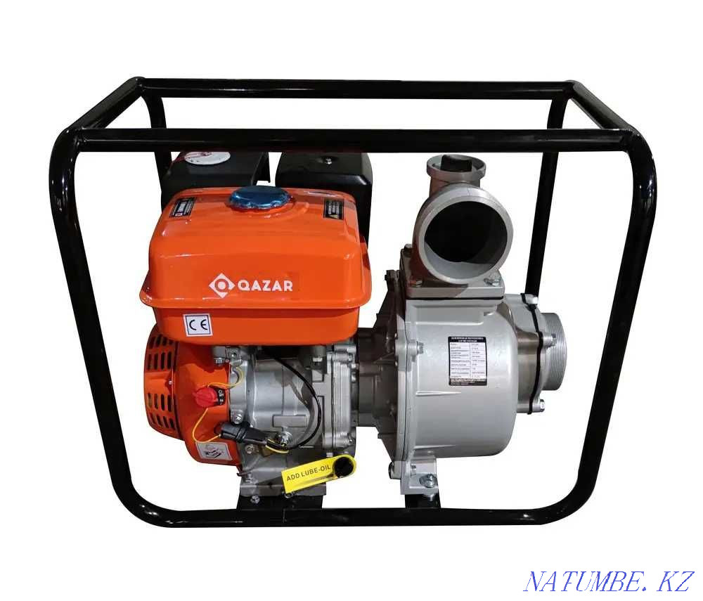 Мотопомпа Qazar GS100 - насос. Кредит, рассрочка! Шымкент - изображение 1
