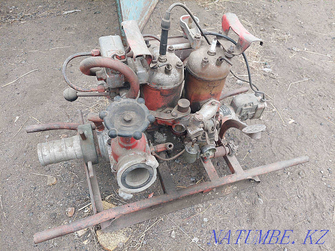 fire pump two-cylinder in good condition. Atbasar - photo 1
