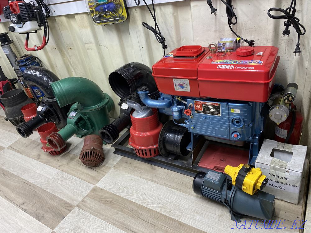 Моторлы сорғы помпалы қозғалтқыш дизель  Алматы - изображение 3