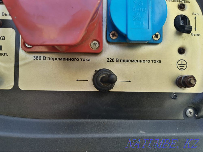 Gasoline generator 6.6 kW Almaty - photo 2