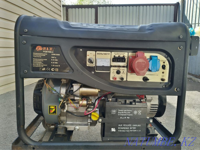 Gasoline generator 6.6 kW Almaty - photo 1