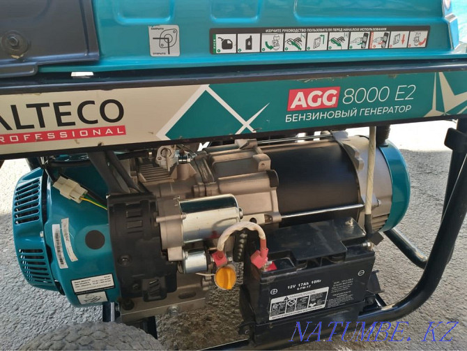 Gasoline generator 7 kW Almaty - photo 1