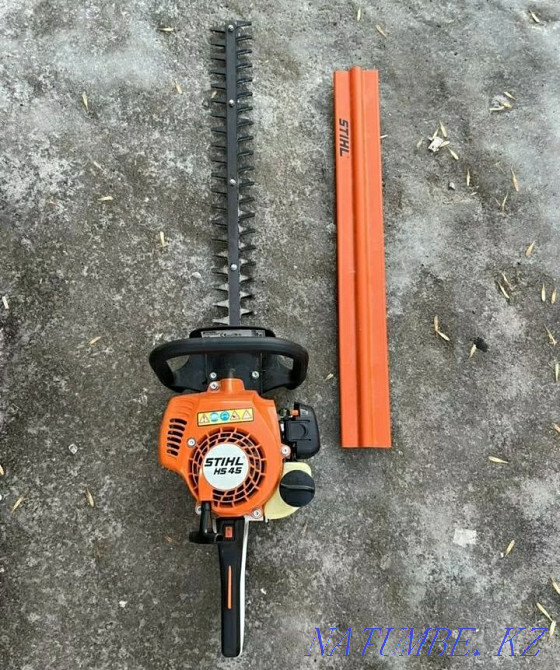 Кусторез (мотоножницы) бензиновый stihl HS 45 Алгабас - изображение 1