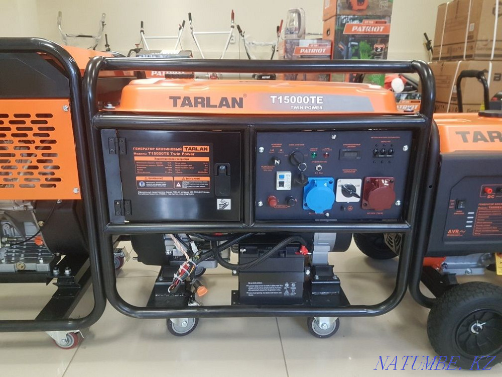 Generator gasoline, diesel, 220-380, engine electric generator Kostanay - photo 3
