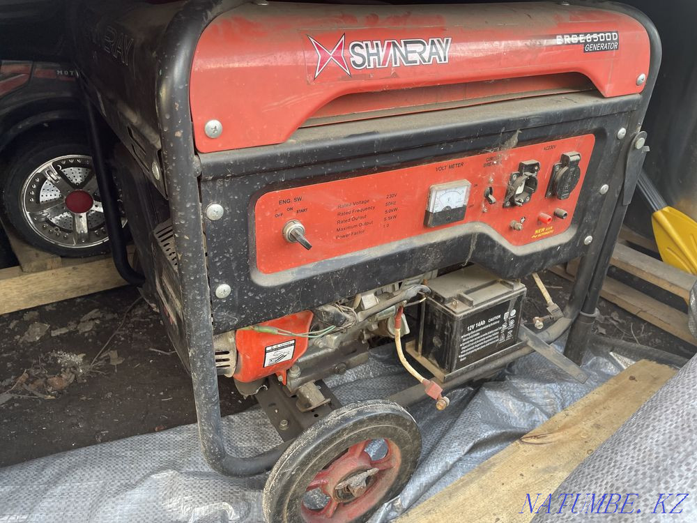 Shinersy srge 6500d генераторы  Қарағанды - изображение 2