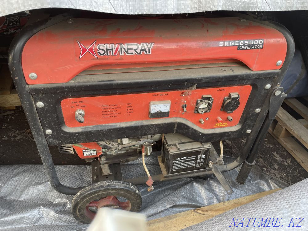 Shinersy srge 6500d генераторы  Қарағанды - изображение 1