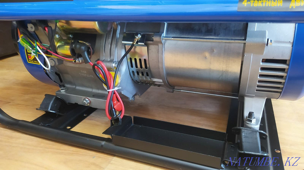 Генератор 6,5 кВт бензин. MAGNAT GFE 6500 220. 4 тактілі.  Петропавл - изображение 5